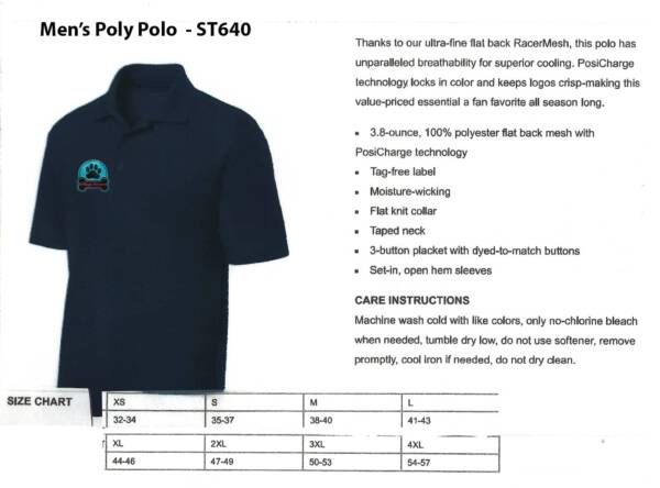 Men's Poly T shirt - Image 2